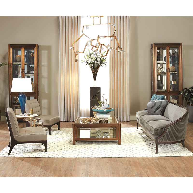 Set of 3 Marble Top Nesting Tables