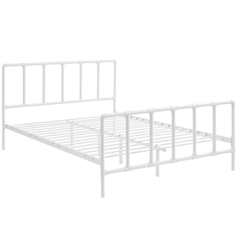 Modway - Dower Queen Stainless Steel Bed