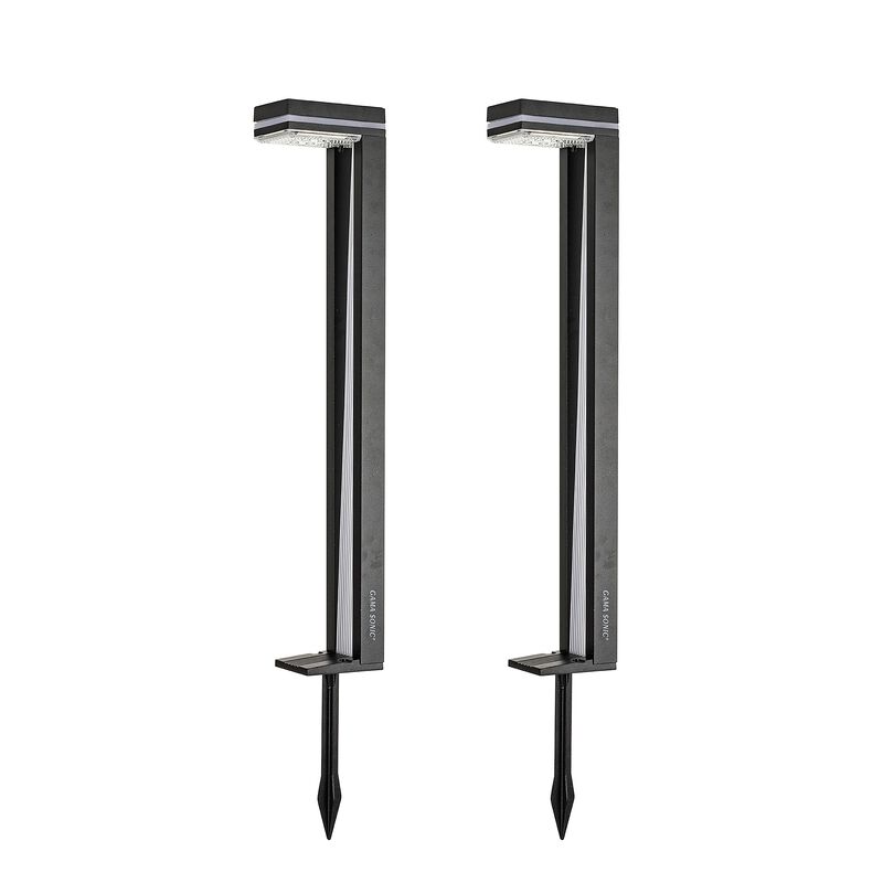 Sentry Modern Pathway Light - Blue Accent - 2 PK
