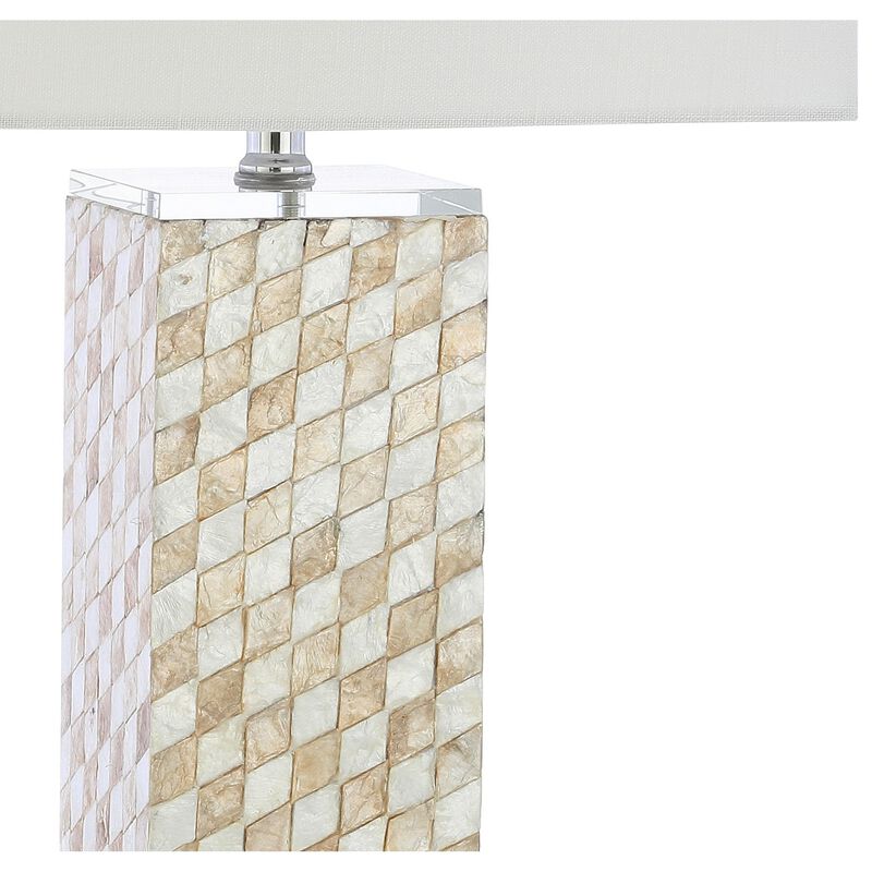 Daniel Seashell/Crystal LED Table Lamp