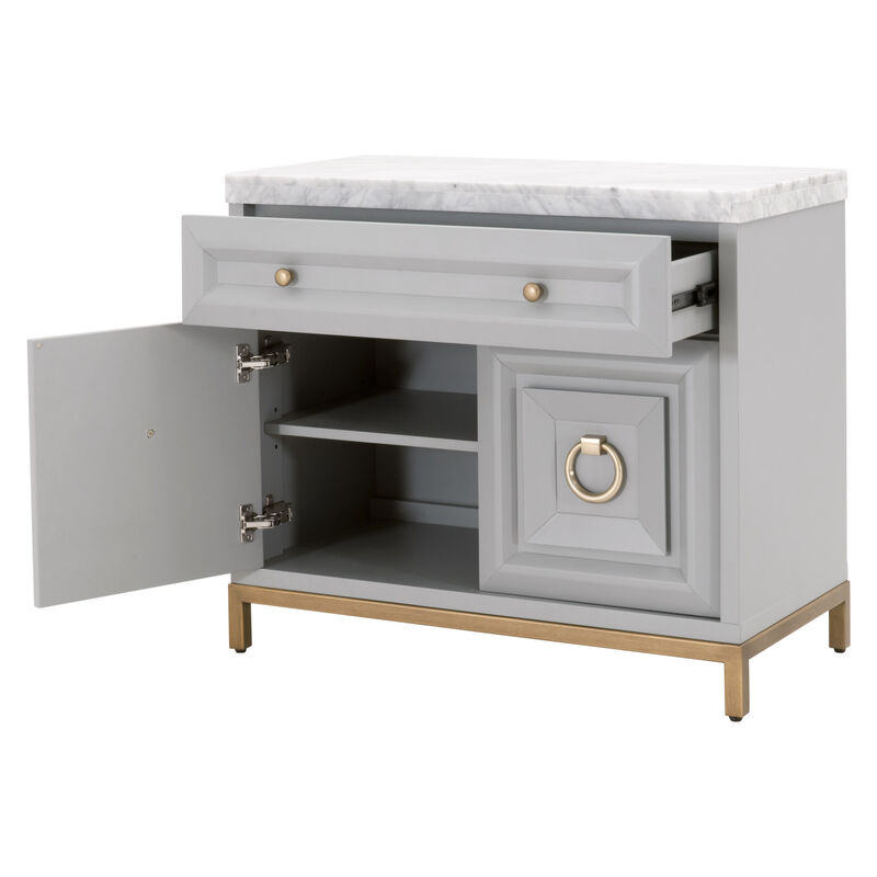 Azure Carrera Media Chest