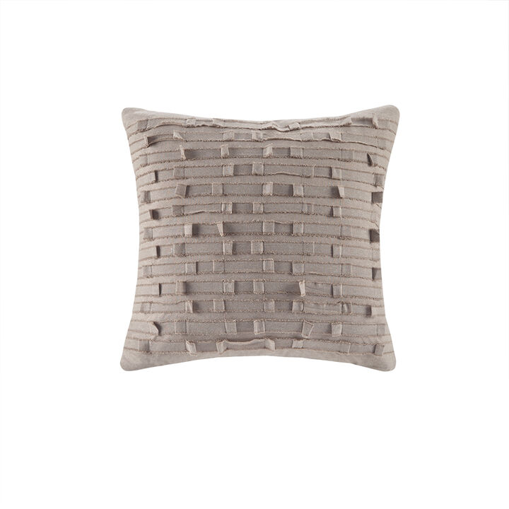 Gracie Mills Ortega Cotton Square Pillow