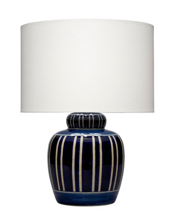 Arthur Table Lamp, Navy Blue