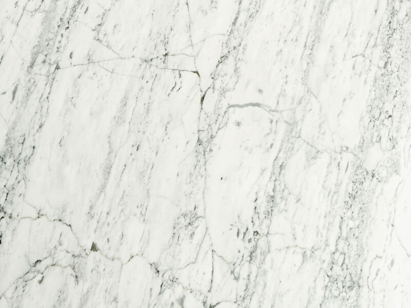 Cherie 15" Round Italian Carrara Side Table