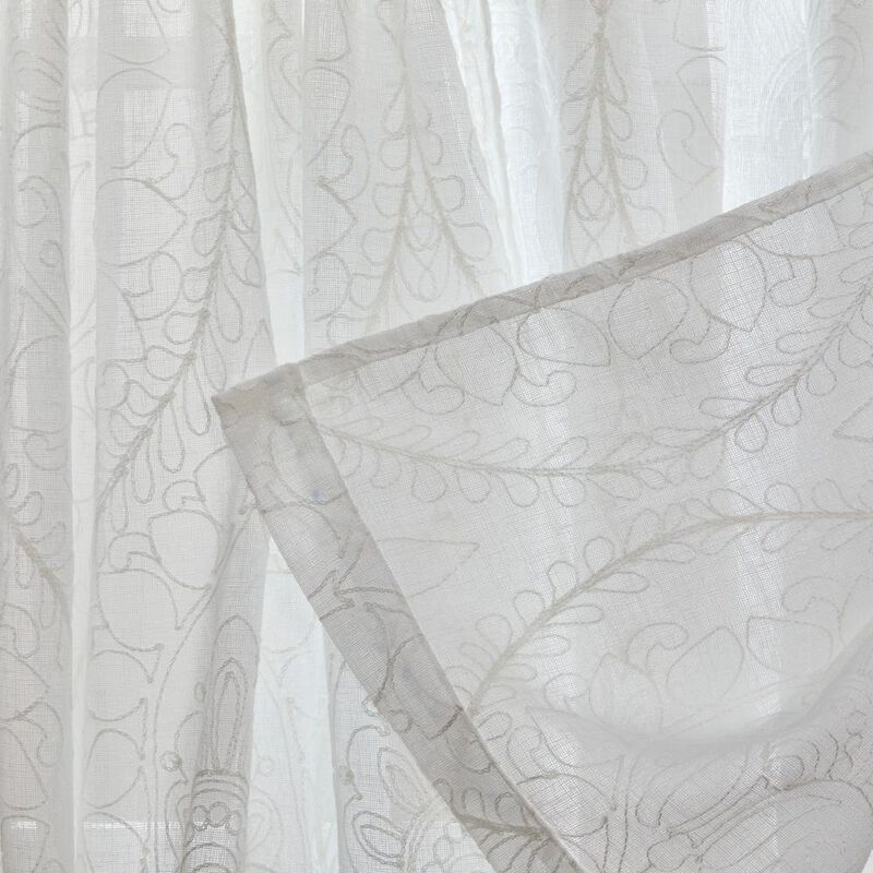 SKL Home By Saturday Knight Ltd Isabella Lace Valance - 56X13", White
