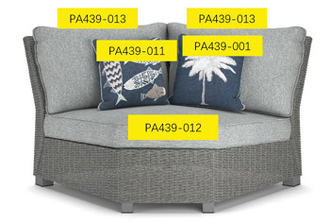 Naples Beach Corner Back Cushion