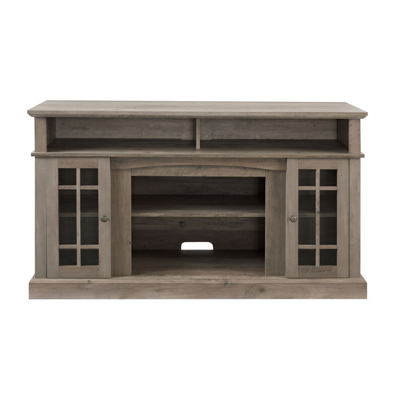 Modern TV Stand for 65" TV with Storage Space, Wash 58.25"x15.75"x32"
