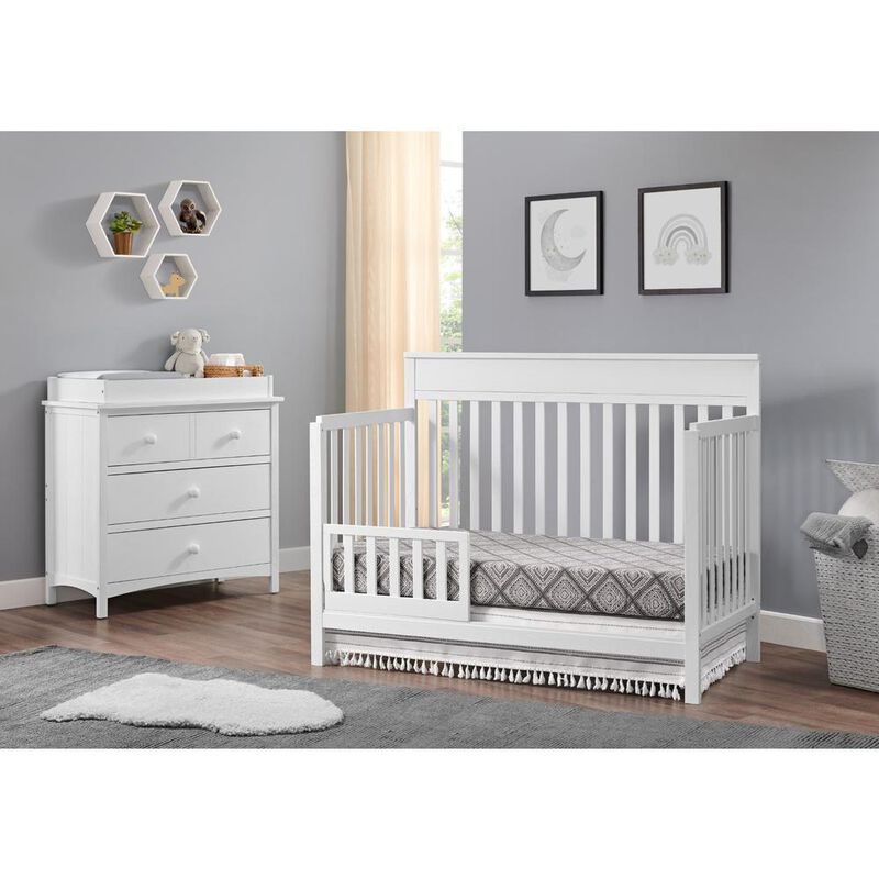 Oxford Baby Castle Hill Guard Rail Barn White