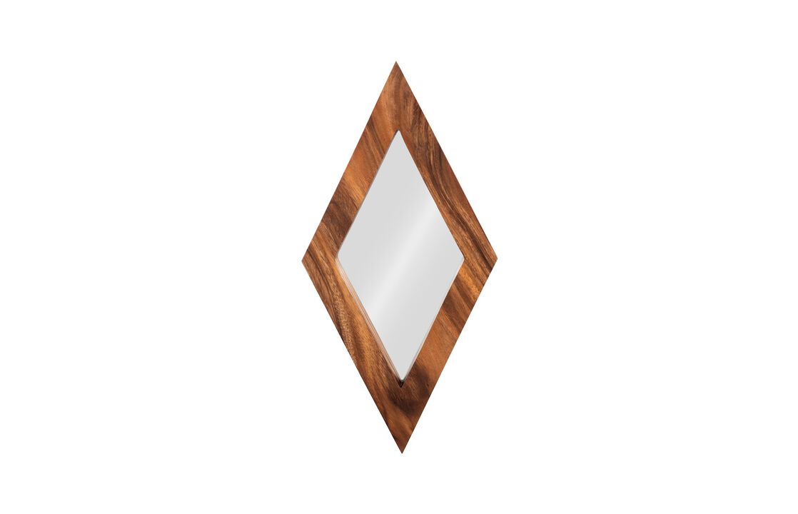 Diamond Medium Mirror