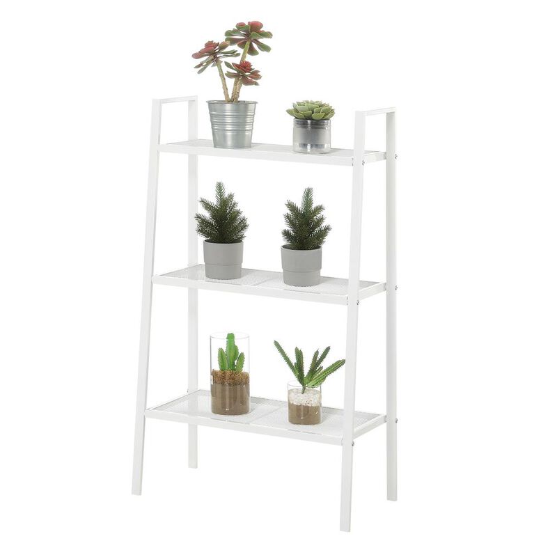 Convenience Concepts Designs2Go 3 Tier Metal Plant Stand White