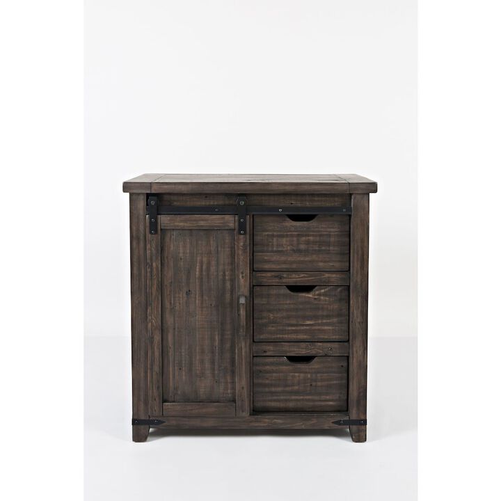 Jofran 32 Barn Door Accent Cabinet