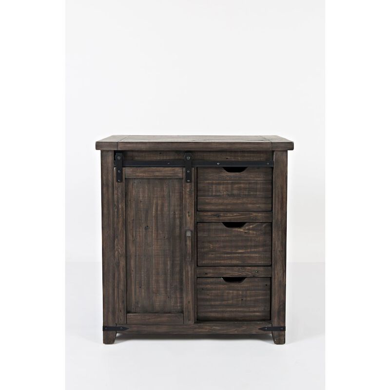 Jofran 32 Barn Door Accent Cabinet