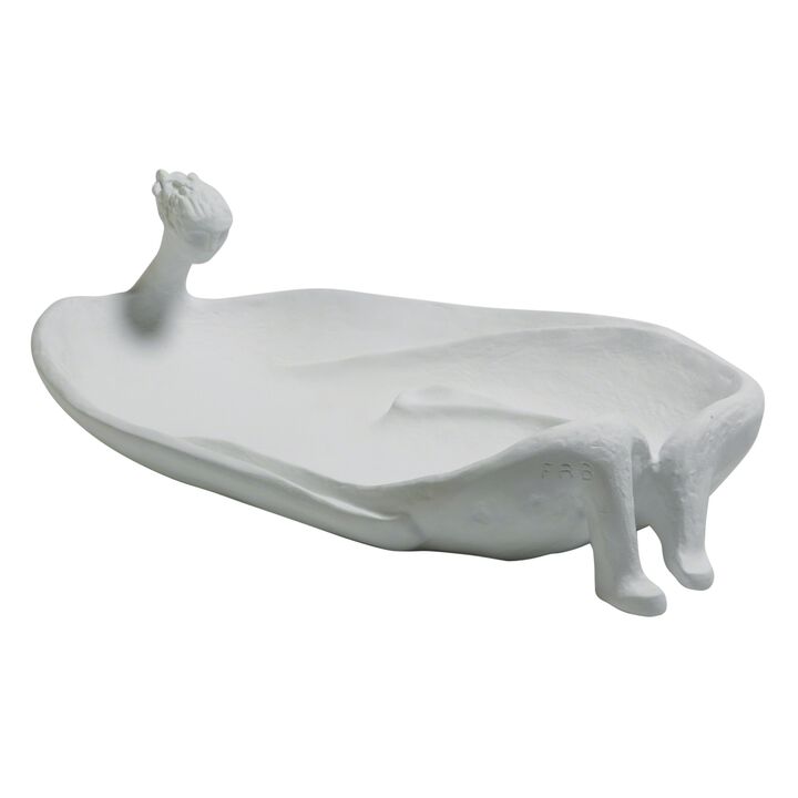 La Femme Baignoire-White