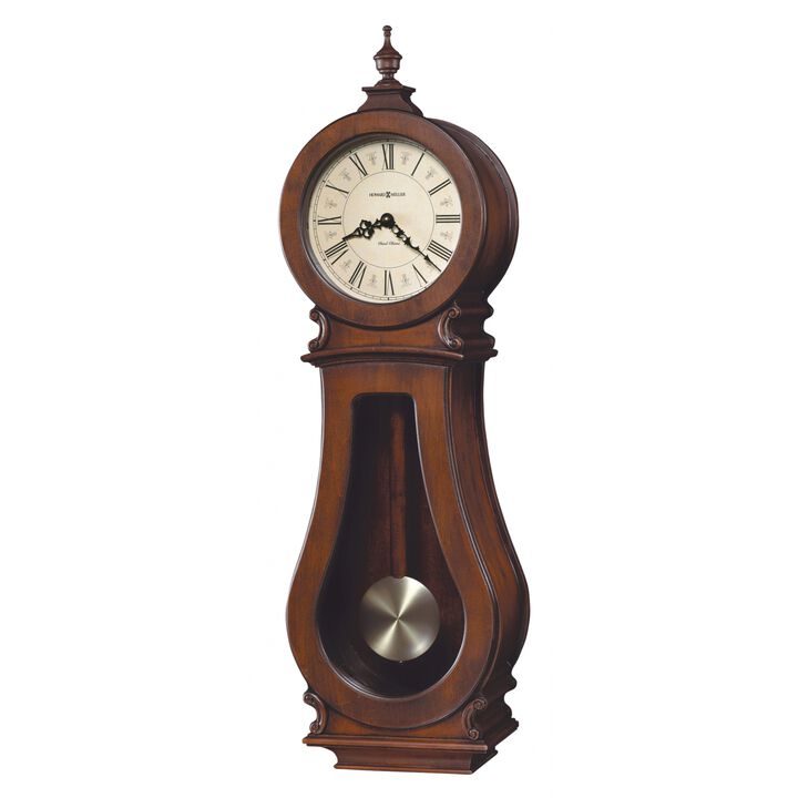Howard Miller 625377 Howard Miller Arendal Wall Clock 625377 Tuscany Cherry