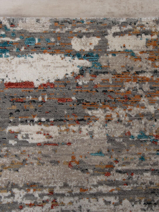 Intrigue ITG121 Gray 2'6" x 8' Rug