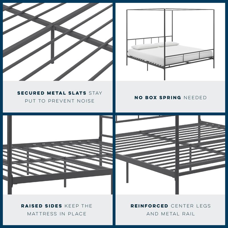 Novogratz Marion Canopy Bed
