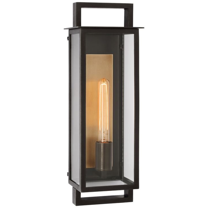 Halle Med Narrow Wall Lantern