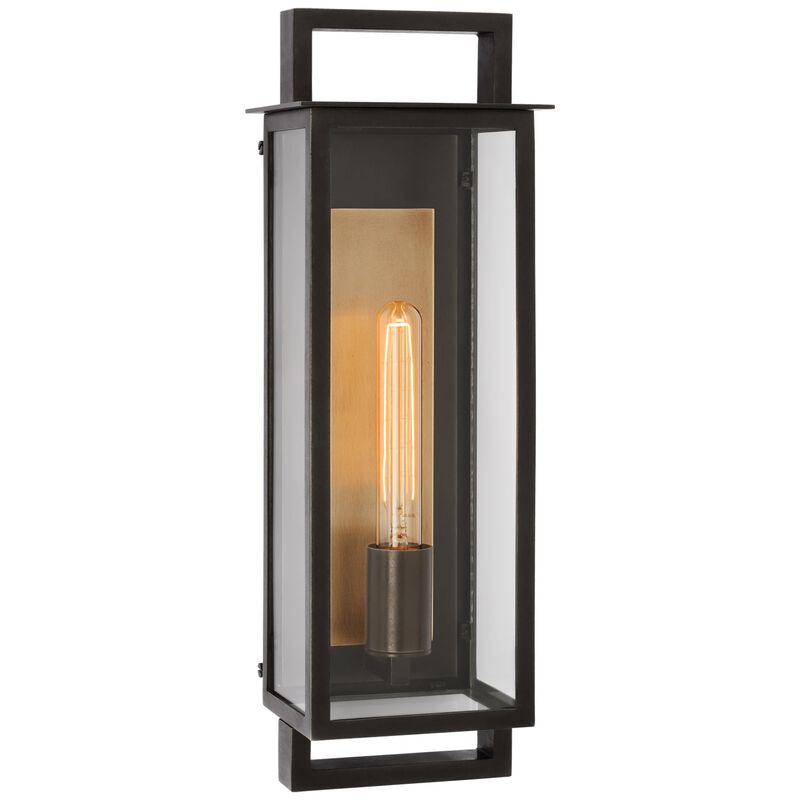 Halle Med Narrow Wall Lantern