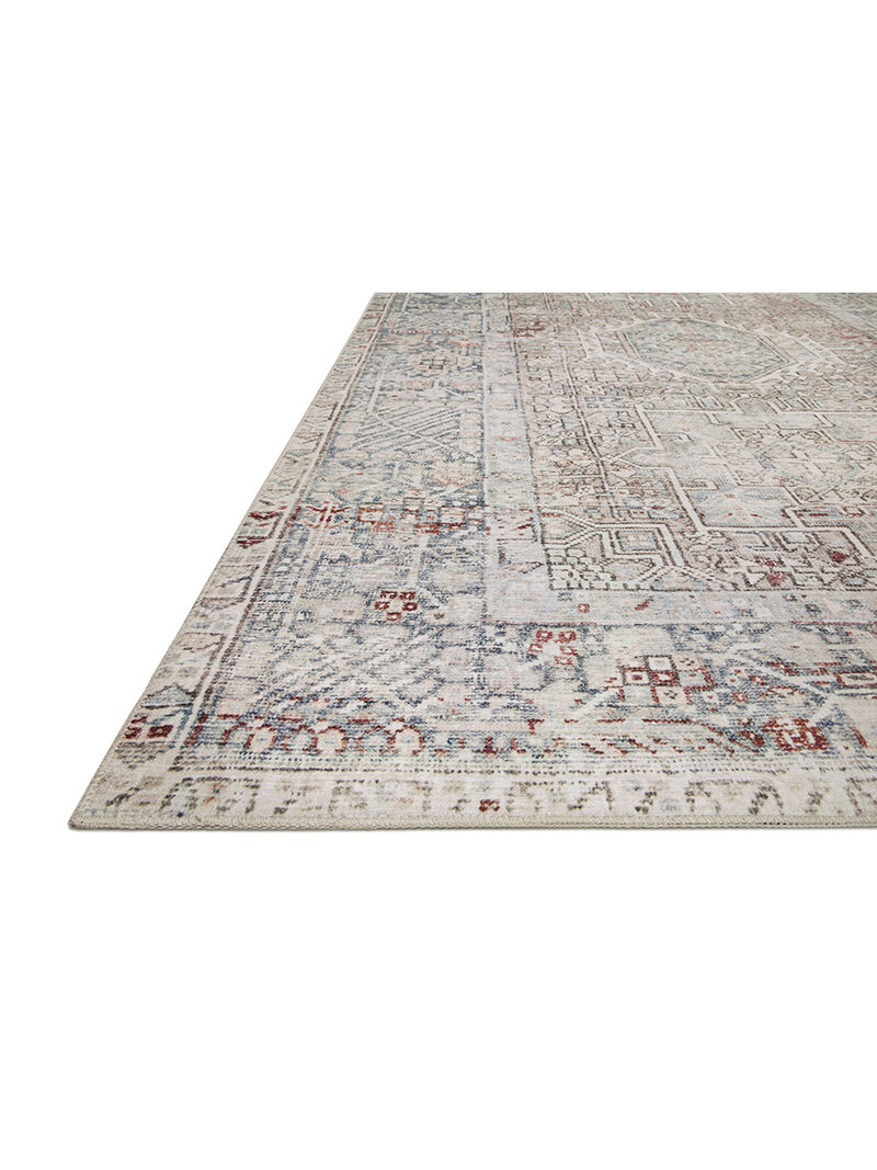 Jules JUL07 Natural/Ocean 3'6" x 5'6" Rug by Chris Loves Julia × Loloi