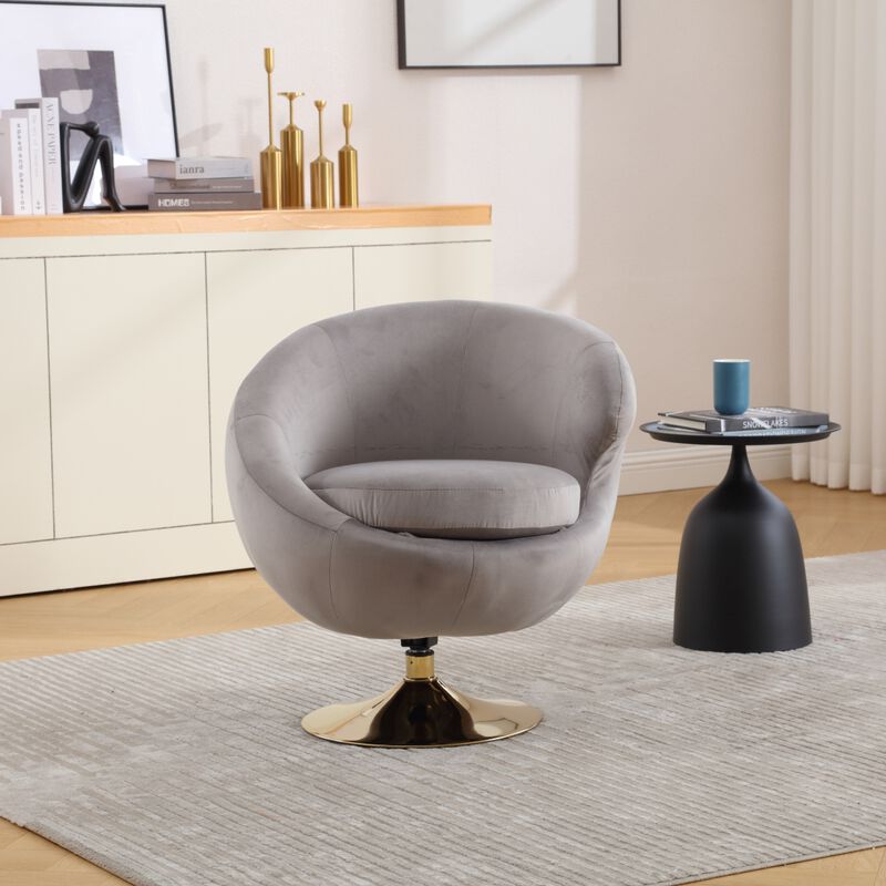 360 Degree Swivel Cuddle Chairs, Round Armchairs for Home & Office