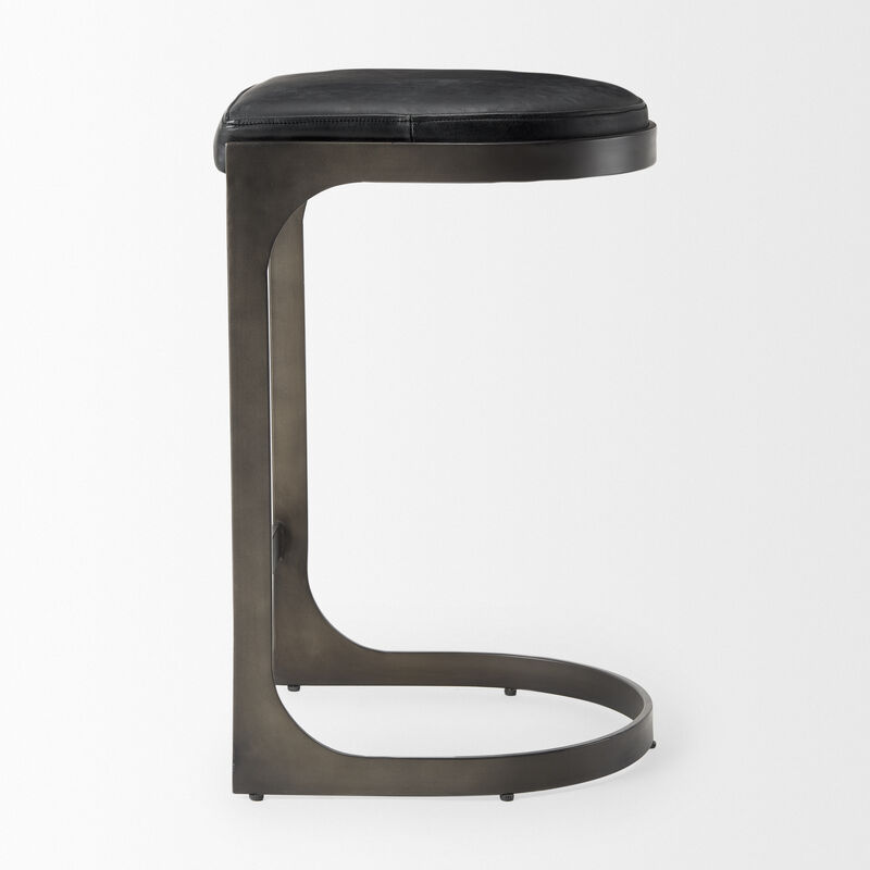Tyson Black Counter Stool