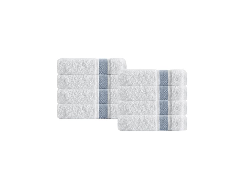 Unique Turkish Cotton 8 pcs Hand Towels