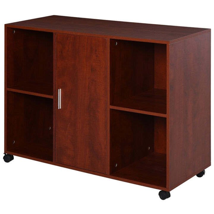 Freestanding Storage Cabinet with File Drawers for Office Organization