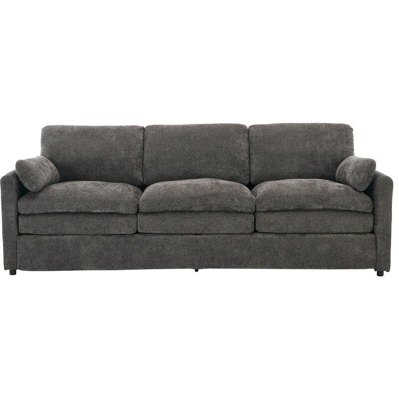 Merax Modern Chenille 3-seater Sofa Couch for Living Room