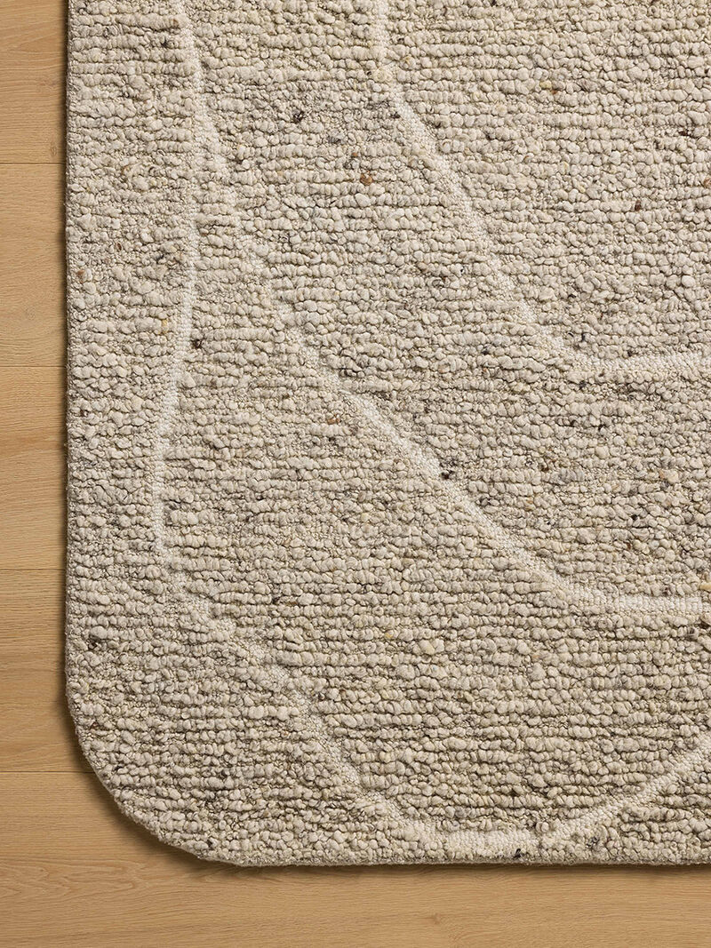 Otis OTT01 Oatmeal/Ivory 7'9" x 9'9" Rug