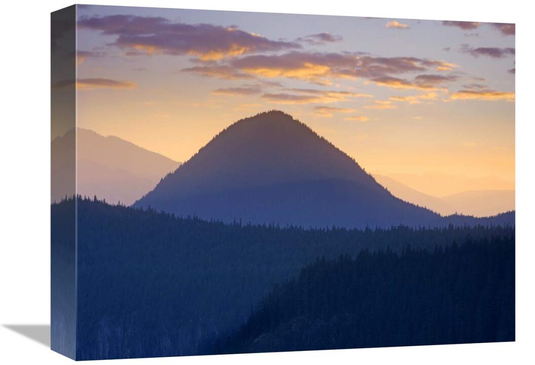 Mount Rainier from Sunrise Point, Mount Rainier National Park, Washington-Canvas Art-16x12