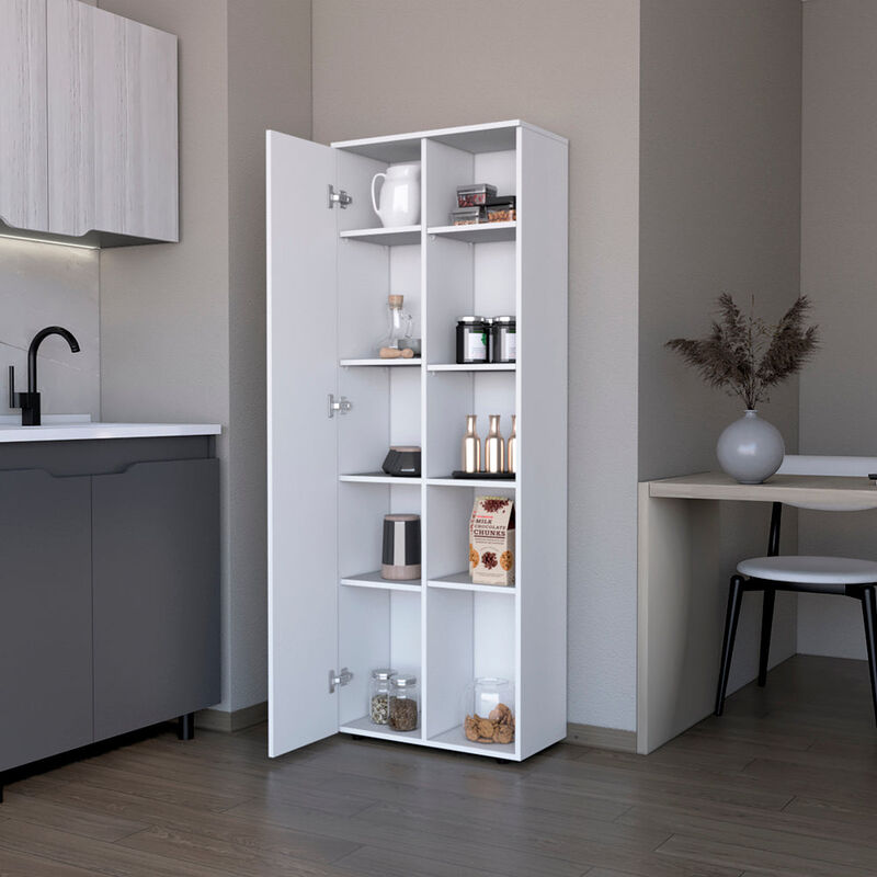 Multistorage Kitchen Pantry Lane, Kitchen, White