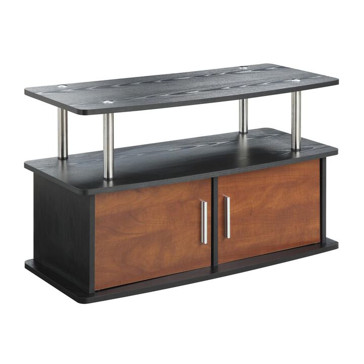 Convience Concept, Inc. Designs2Go Deluxe 2 Door TV Stand with Cabinets