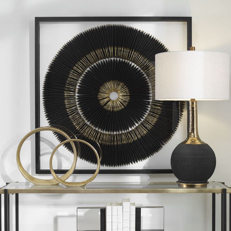 Sandara Black & Gold ShadowBox