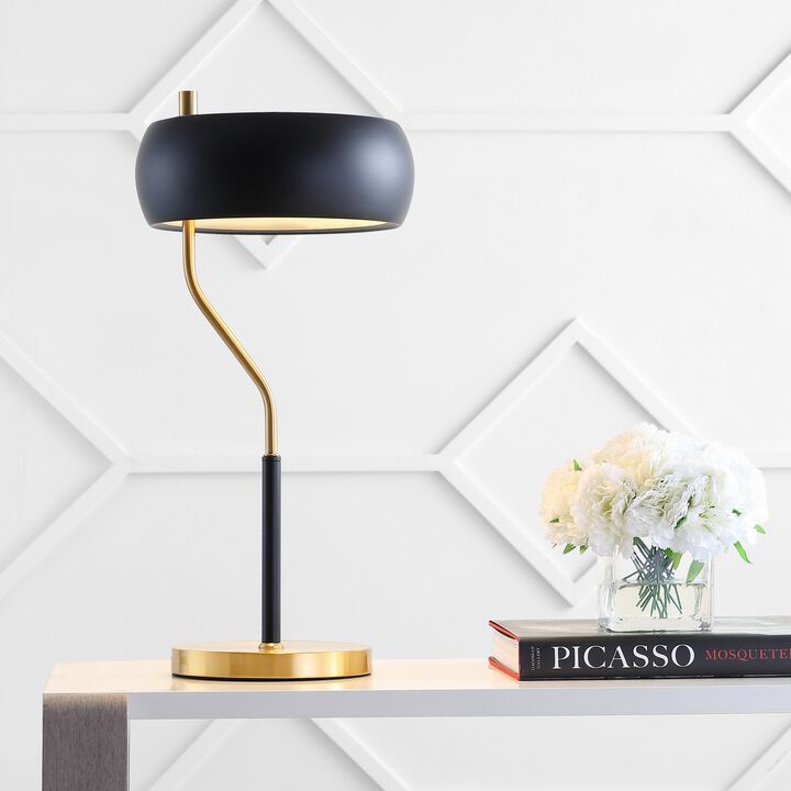 Oskar Moody Metal LED Desk Lamp