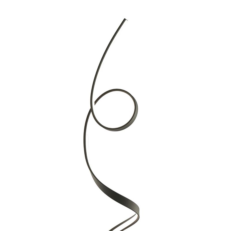 Amsterdam Floor Lamp White Metal Dimmable Integrated LED