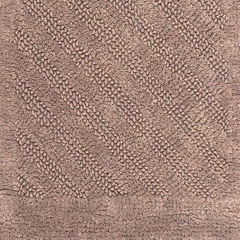 Knightsbridge Shooting Star 220 GSF Reversible Bath Rug 22 x 60 - Stone