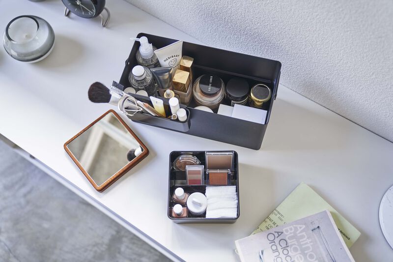 Makeup Organizer with Mirror