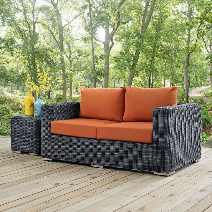Modway - Summon Outdoor Patio Sunbrella® Loveseat