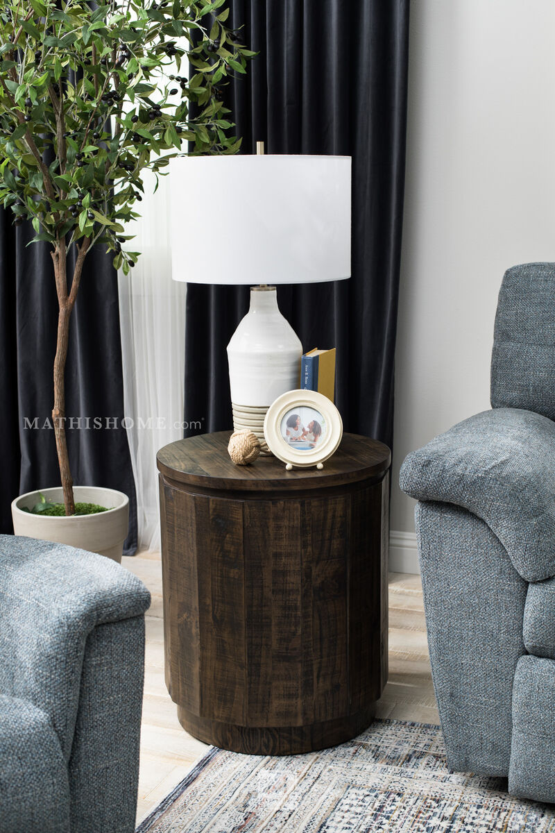 Baisden Round End Table