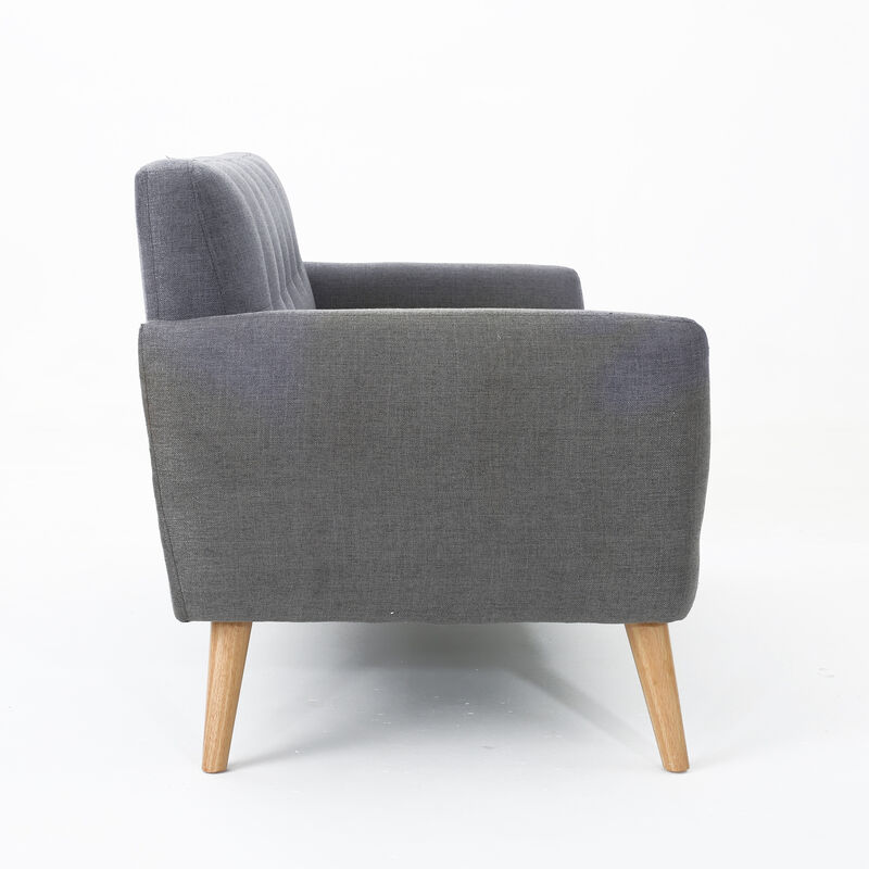 Merax Modern Fabric Loveseat Sofa
