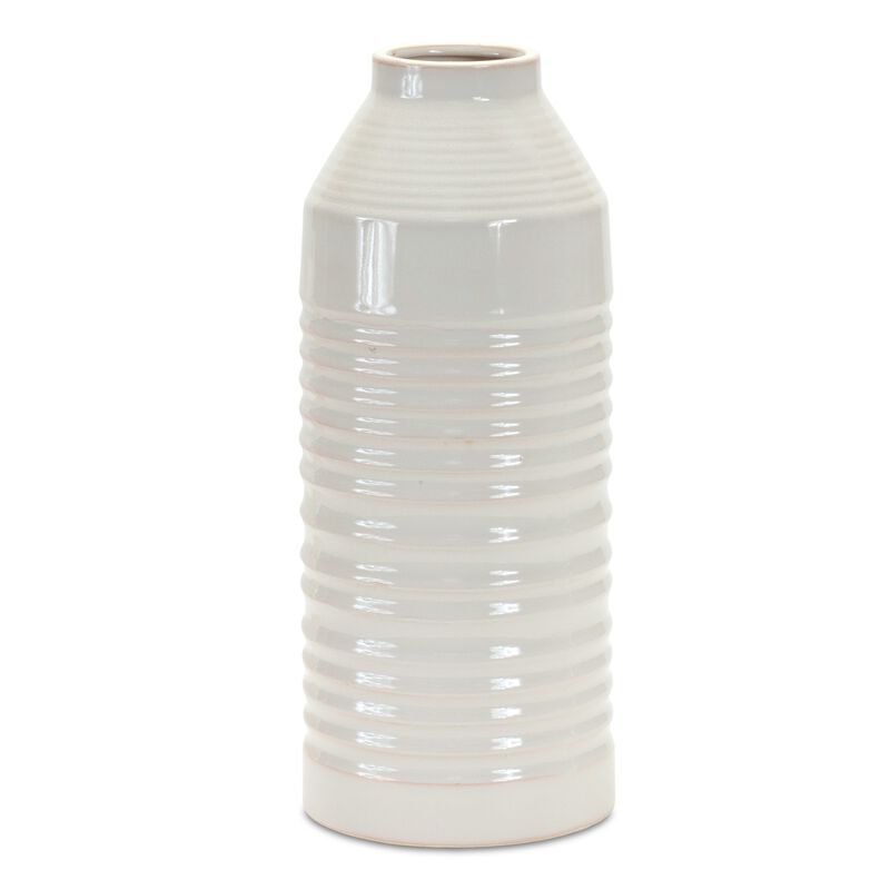 14" Terra Cotta Vase – Bold and Elegant Decorative Accent