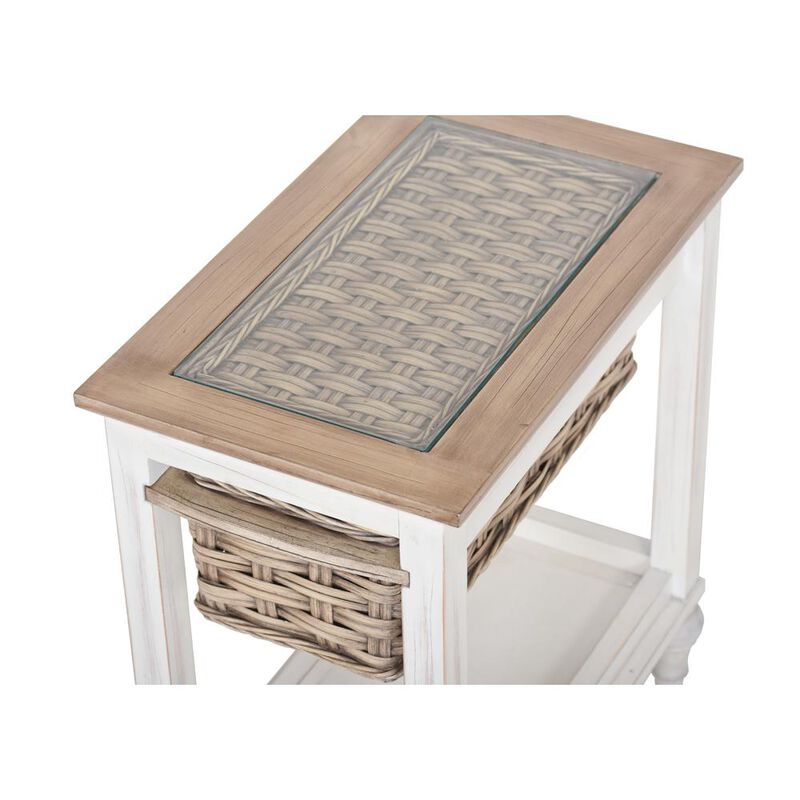 Sea Winds Coastal Furniture Island Breeze Chairside Table