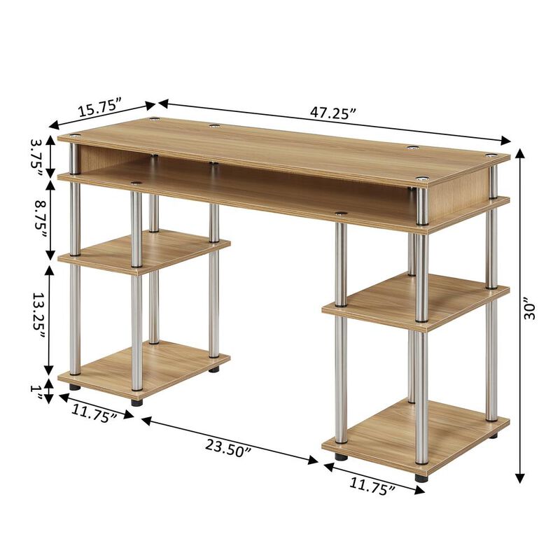 Convience Concept, Inc. Designs2Go No Tools Student Desk