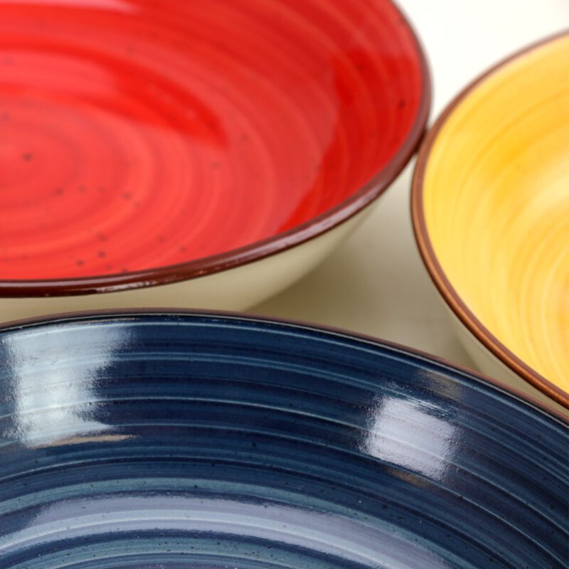 Gibson Color Speckle Bowl, Set of 4