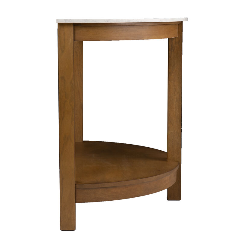 Chandlen Demilune Console Table