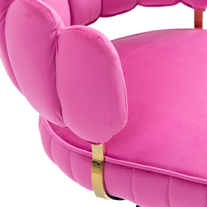 Merax Velvet Home Office Desk Computer Chair