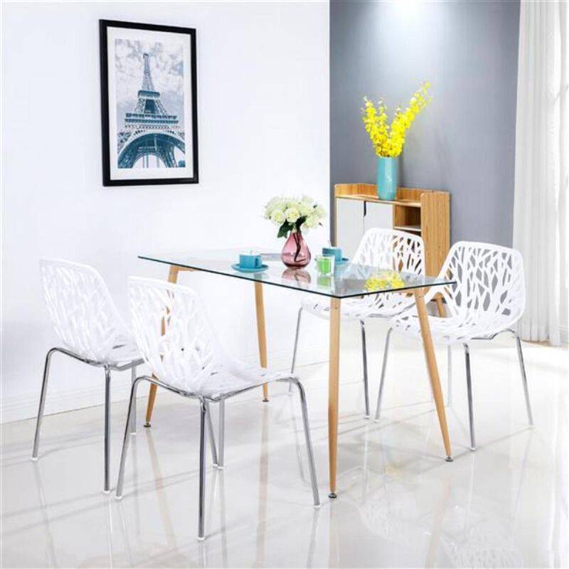 4pcs Bird's Nest Style Lounge Chair Set Cozy and Stylish Seating for Outdoor or Indoor Relaxation