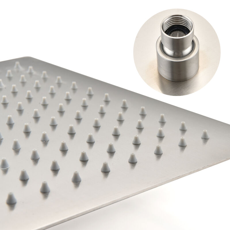 Ceiling Mounted Shower System Combo Set With Handheld And 10 Shower Head