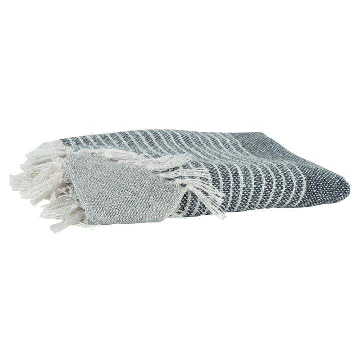 Gray 50" x 60" Throw Blanket