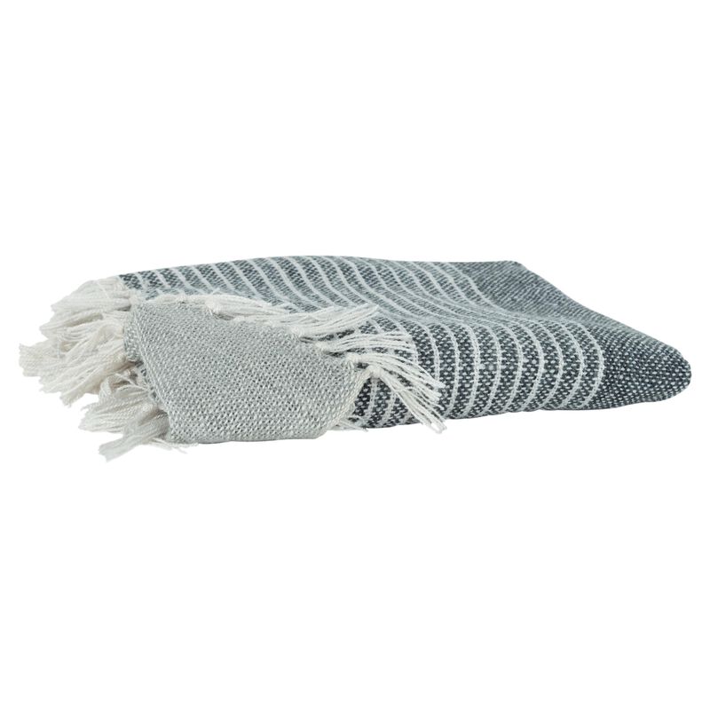 Gray 50" x 60" Throw Blanket